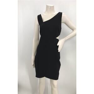 Likely Black Cut Out Sleeveless Mini Dress Size 8